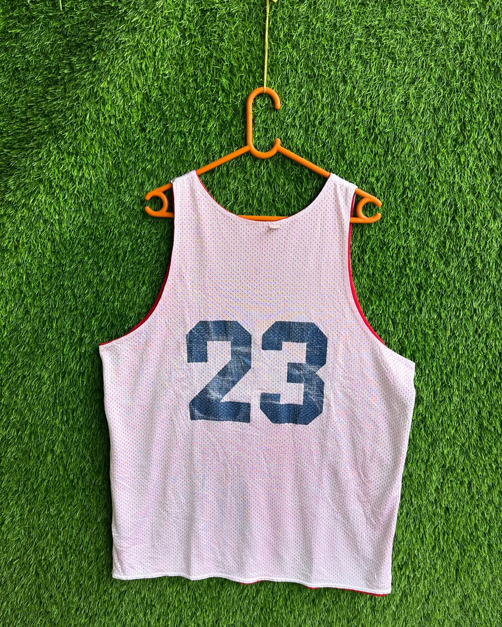 Reversible Sleeveless Jersey UIC ADDIDAS 23 (Oversized sleeveless T Shirt or jersey unisex) - Thrift Wallet