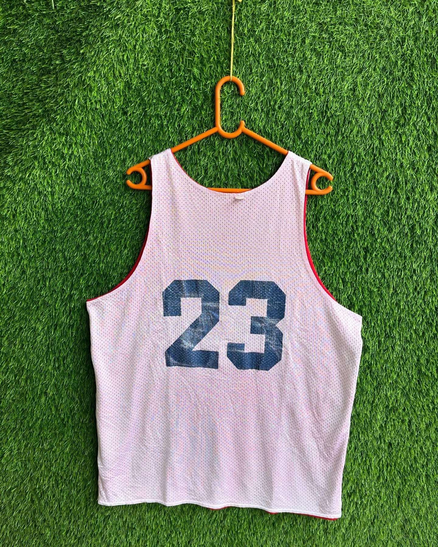 Reversible Sleeveless Jersey UIC ADDIDAS 23 (Oversized sleeveless T Shirt or jersey unisex) - Thrift Wallet