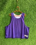 Reversible Sleeveless Jersey plain purple new balance(Oversized sleeveless T Shirt or jersey unisex) - Thrift Wallet
