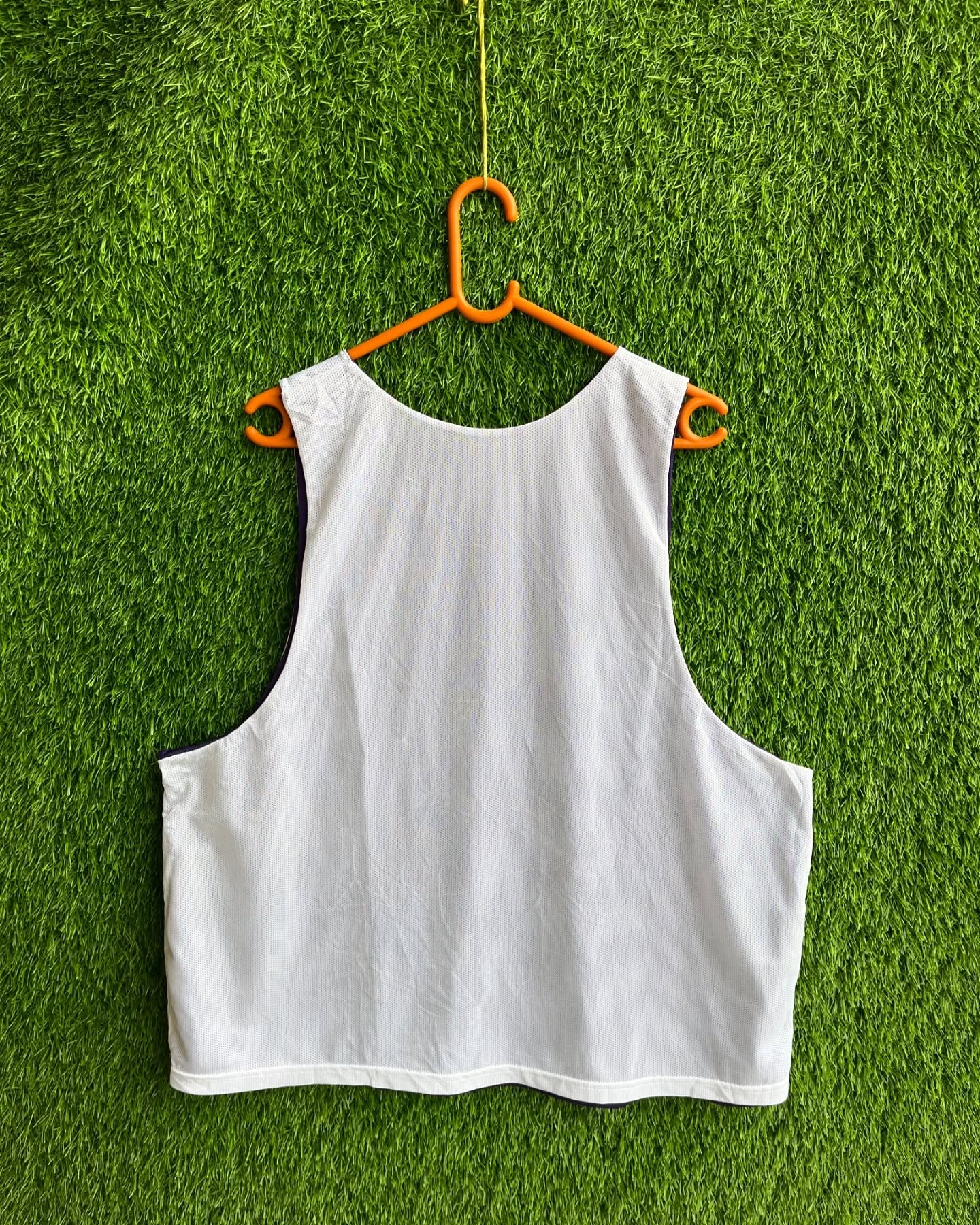 Reversible Sleeveless Jersey plain purple new balance(Oversized sleeveless T Shirt or jersey unisex) - Thrift Wallet