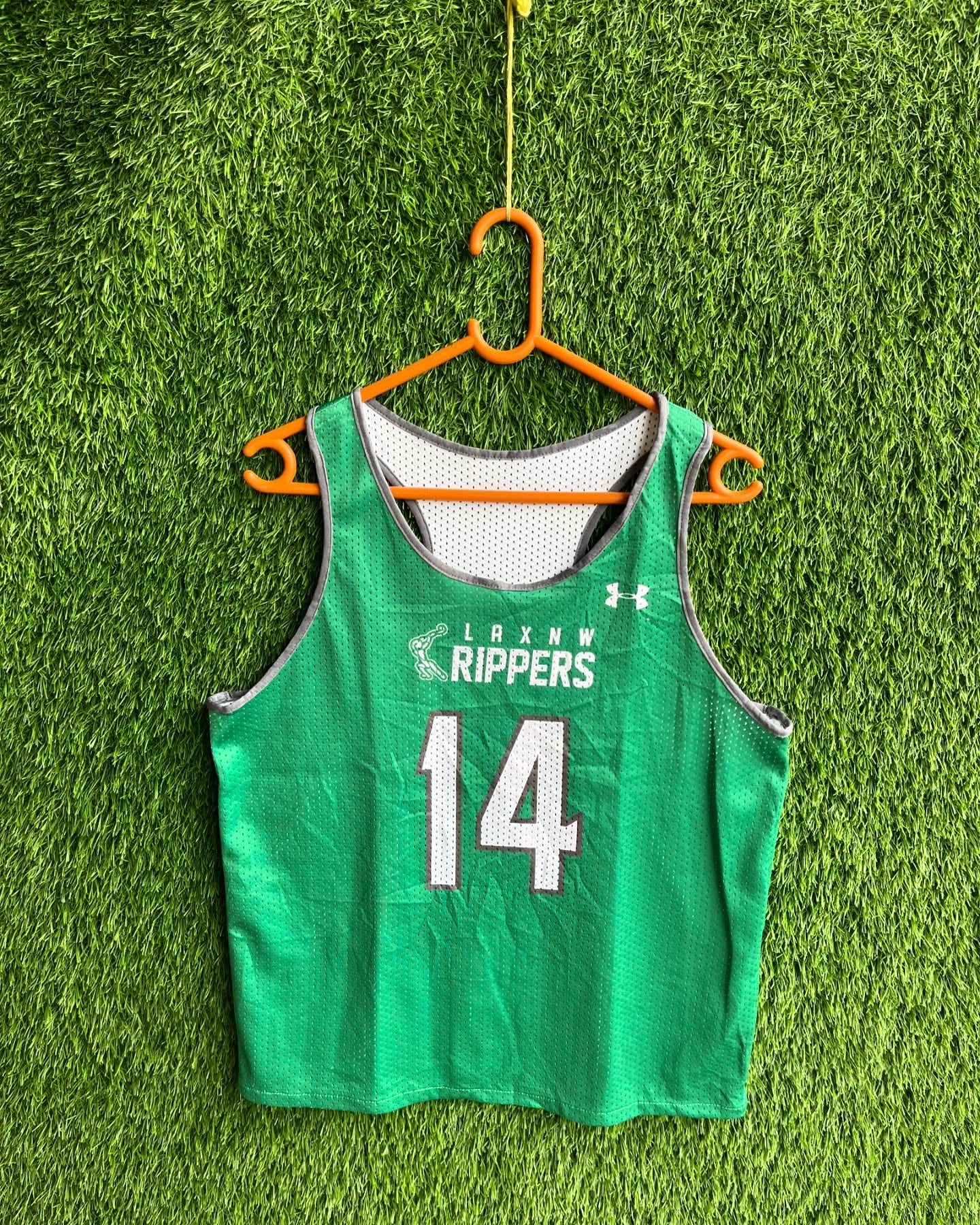 Reversible Sleeveless Jersey RIPPERS 14 (Oversized sleeveless T Shirt or jersey unisex) - Thrift Wallet