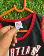Sleeveless Jersey portland 31 telfair (Oversized sleeveless T Shirt or jersey unisex) - Thrift Wallet
