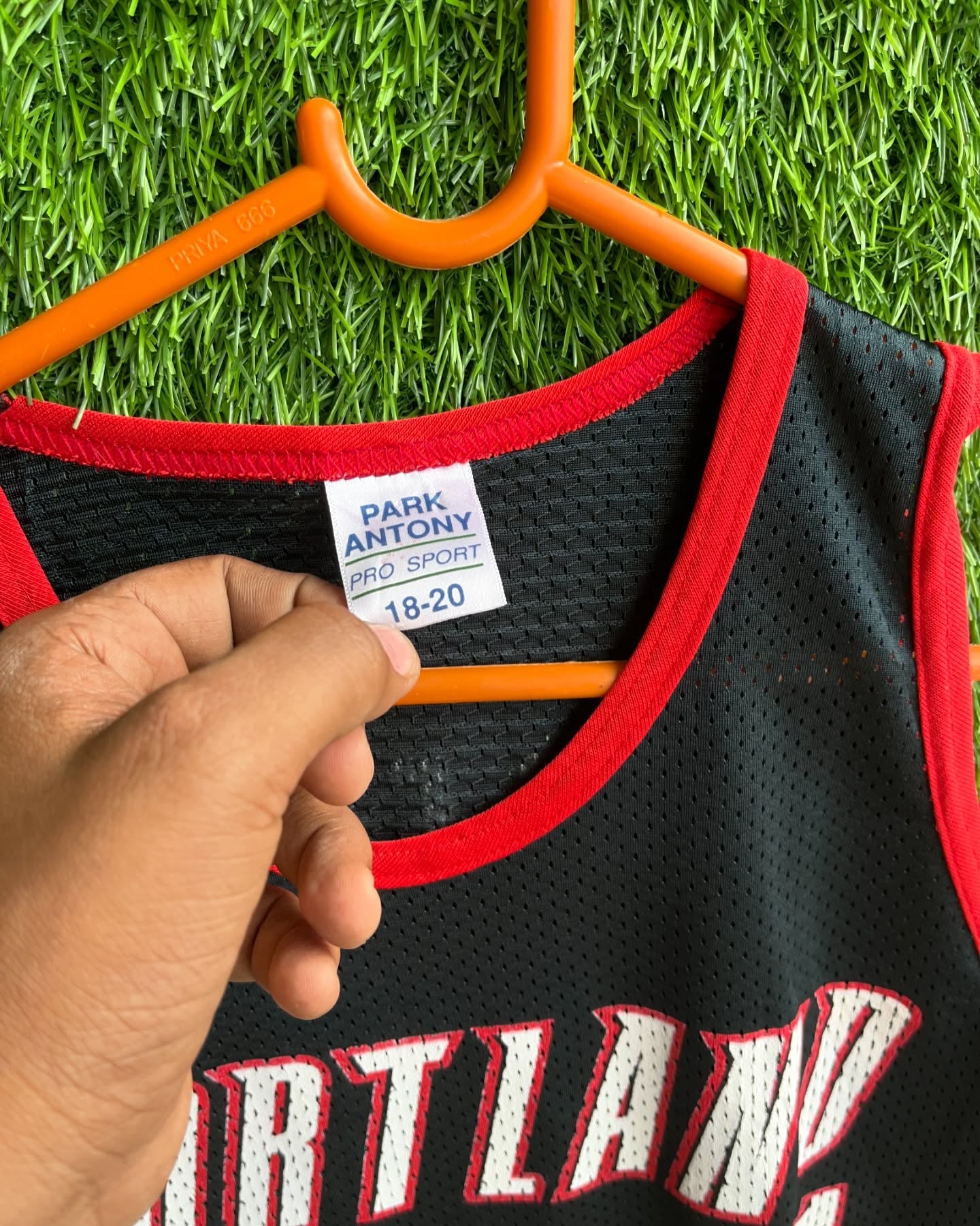 Sleeveless Jersey portland 31 telfair (Oversized sleeveless T Shirt or jersey unisex) - Thrift Wallet