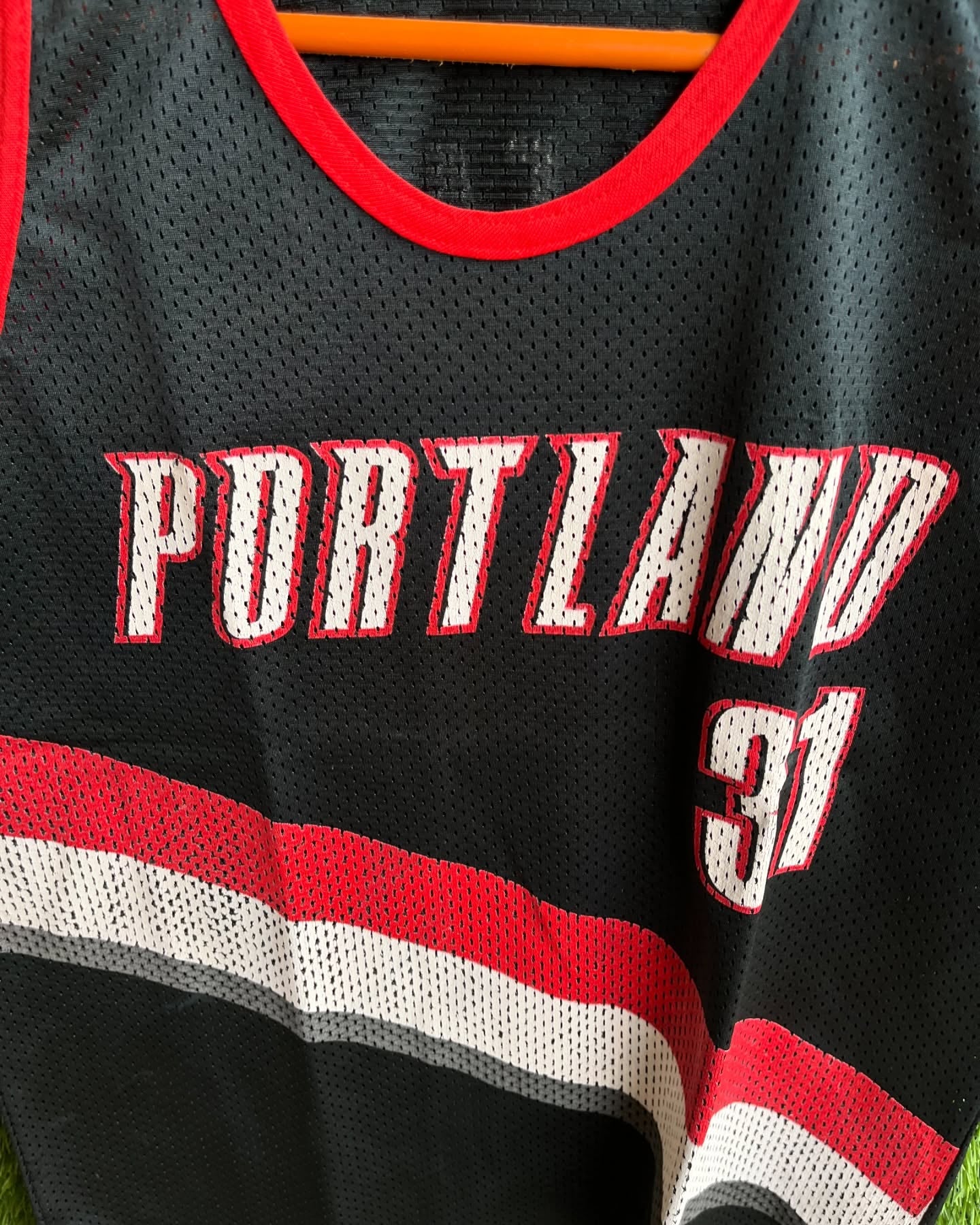 Sleeveless Jersey portland 31 telfair (Oversized sleeveless T Shirt or jersey unisex) - Thrift Wallet
