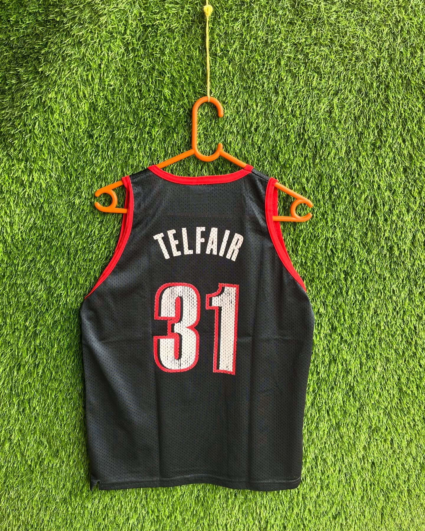 Sleeveless Jersey portland 31 telfair (Oversized sleeveless T Shirt or jersey unisex) - Thrift Wallet