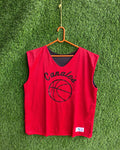 Reversible Sleeveless Jersey candles 3 (Oversized sleeveless T Shirt or jersey unisex) - Thrift Wallet