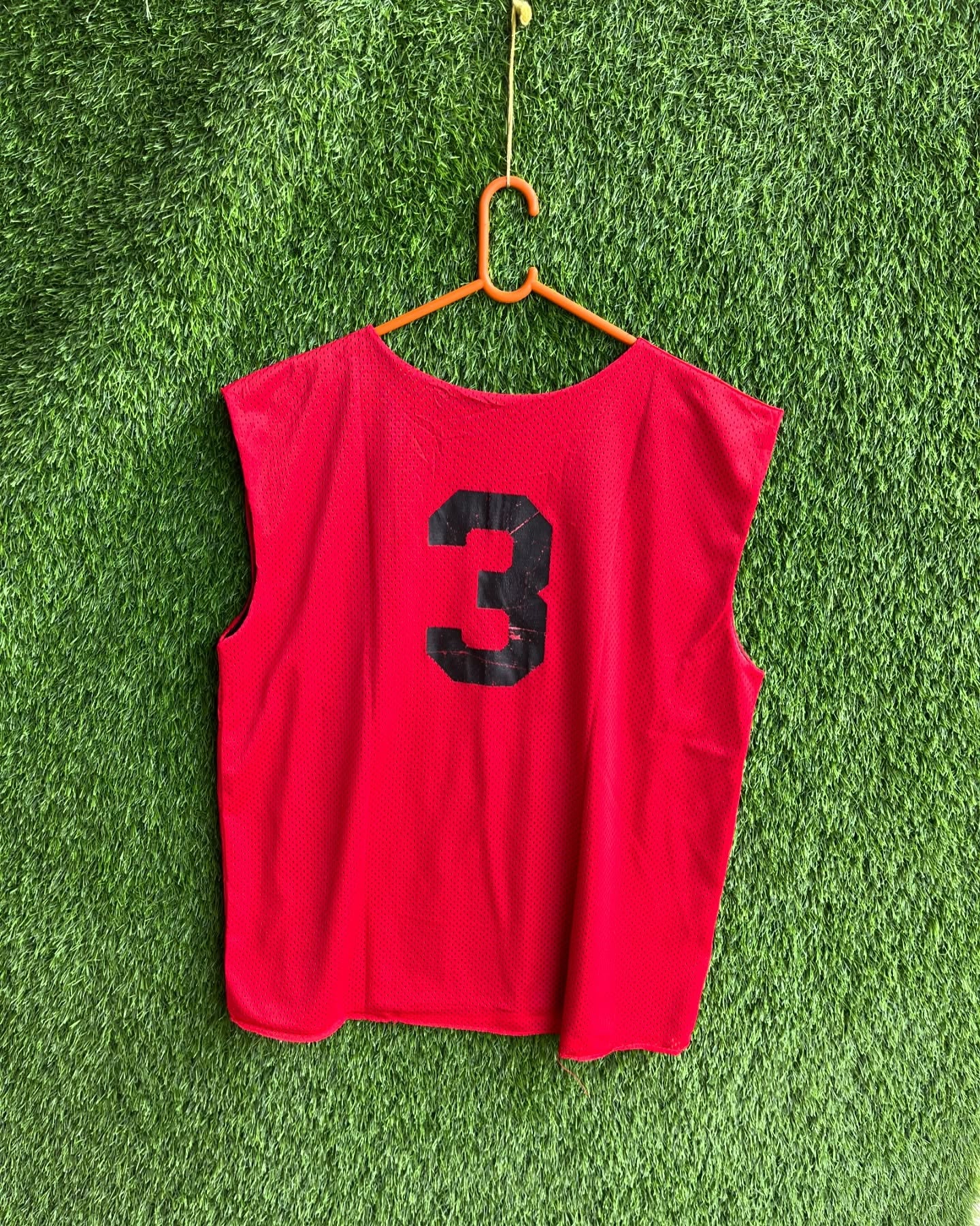 Reversible Sleeveless Jersey candles 3 (Oversized sleeveless T Shirt or jersey unisex) - Thrift Wallet