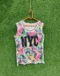 Sleeveless Jersey NYC (Oversized Sleeveless T shirt or Jersey Unisex) - Thrift Wallet