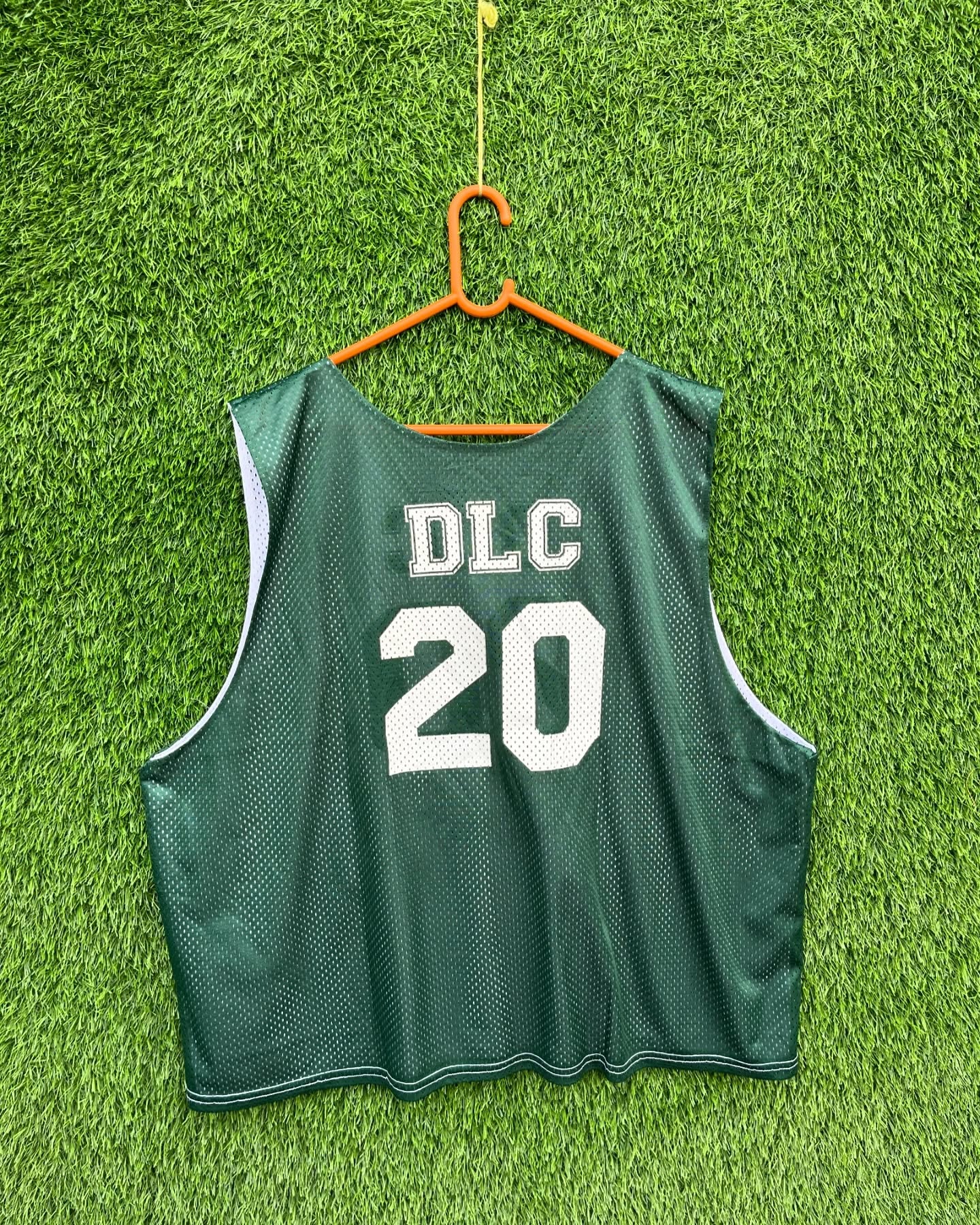 Reversible Sleeveless Jersey Lacrosse DLC 20 (Oversized Sleeveless T shirt or Jersey Unisex) - Thrift Wallet