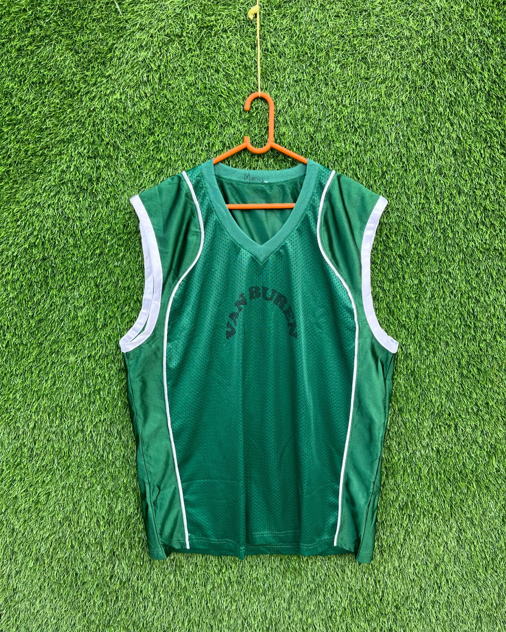 Sleeveless Jersey Van Buren (Oversized Sleeveless T shirt or Jersey Unisex) - Thrift Wallet