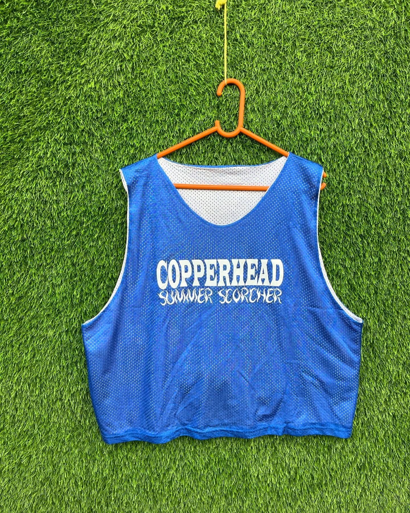 Cropped Reversible Sleeveless Jersey Copperhead (Oversized Sleeveless T shirt or Jersey Unisex) - Thrift Wallet