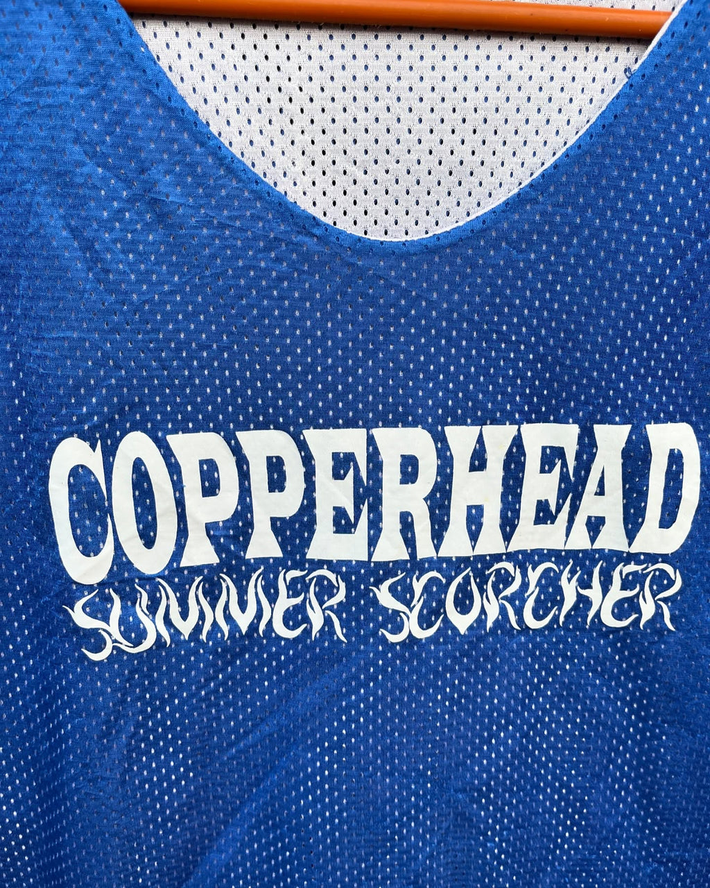 Cropped Reversible Sleeveless Jersey Copperhead (Oversized Sleeveless T shirt or Jersey Unisex) - Thrift Wallet