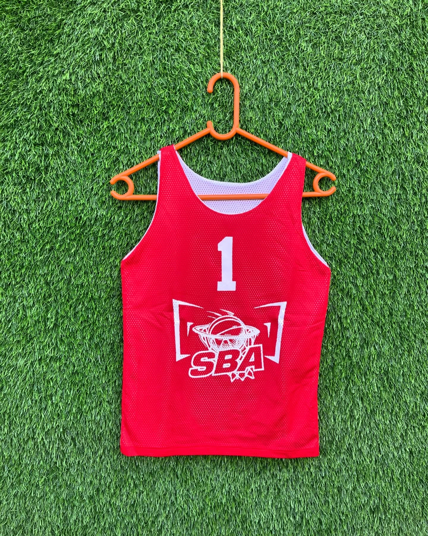SBA 1 Reversible Sleeveless Jersey (Oversized Sleeveless T shirt or Jersey Unisex) - Thrift Wallet