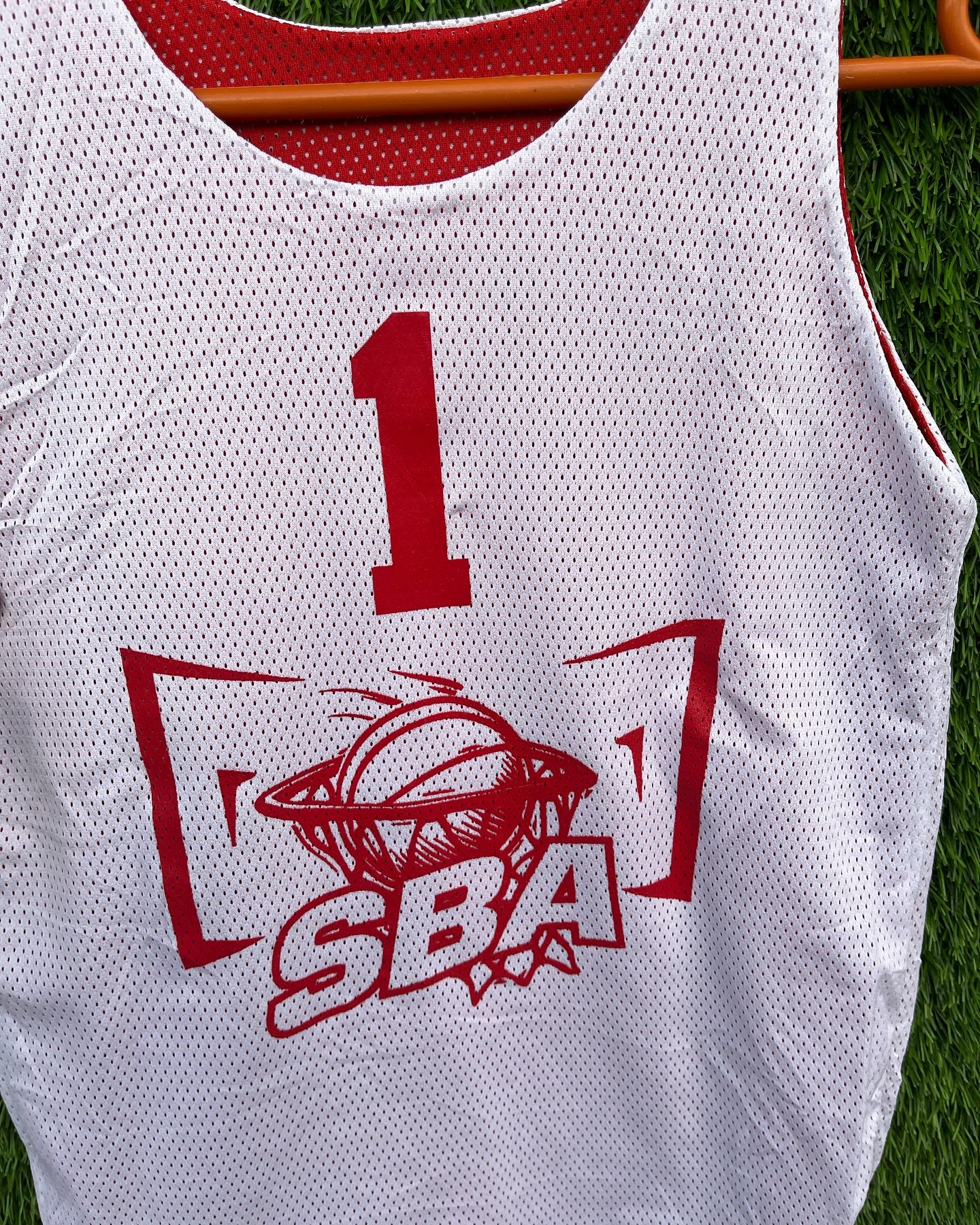 SBA 1 Reversible Sleeveless Jersey (Oversized Sleeveless T shirt or Jersey Unisex) - Thrift Wallet