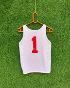 SBA 1 Reversible Sleeveless Jersey (Oversized Sleeveless T shirt or Jersey Unisex) - Thrift Wallet