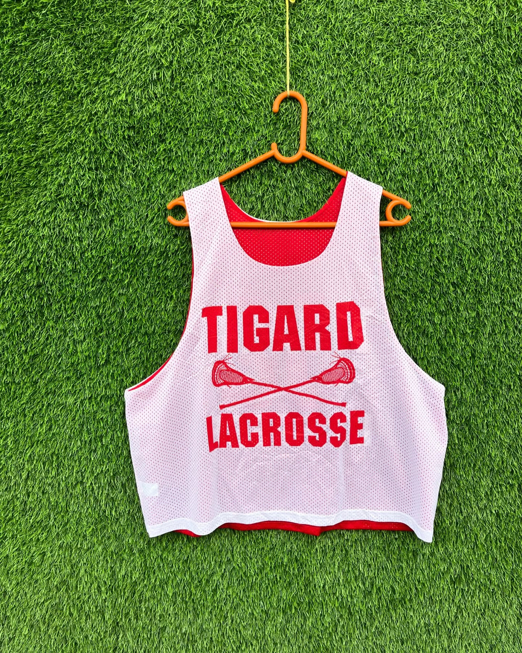 Cropped Reversible Sleeveless Jersey Tigard (Oversized Sleeveless T shirt or Jersey Unisex) - Thrift Wallet