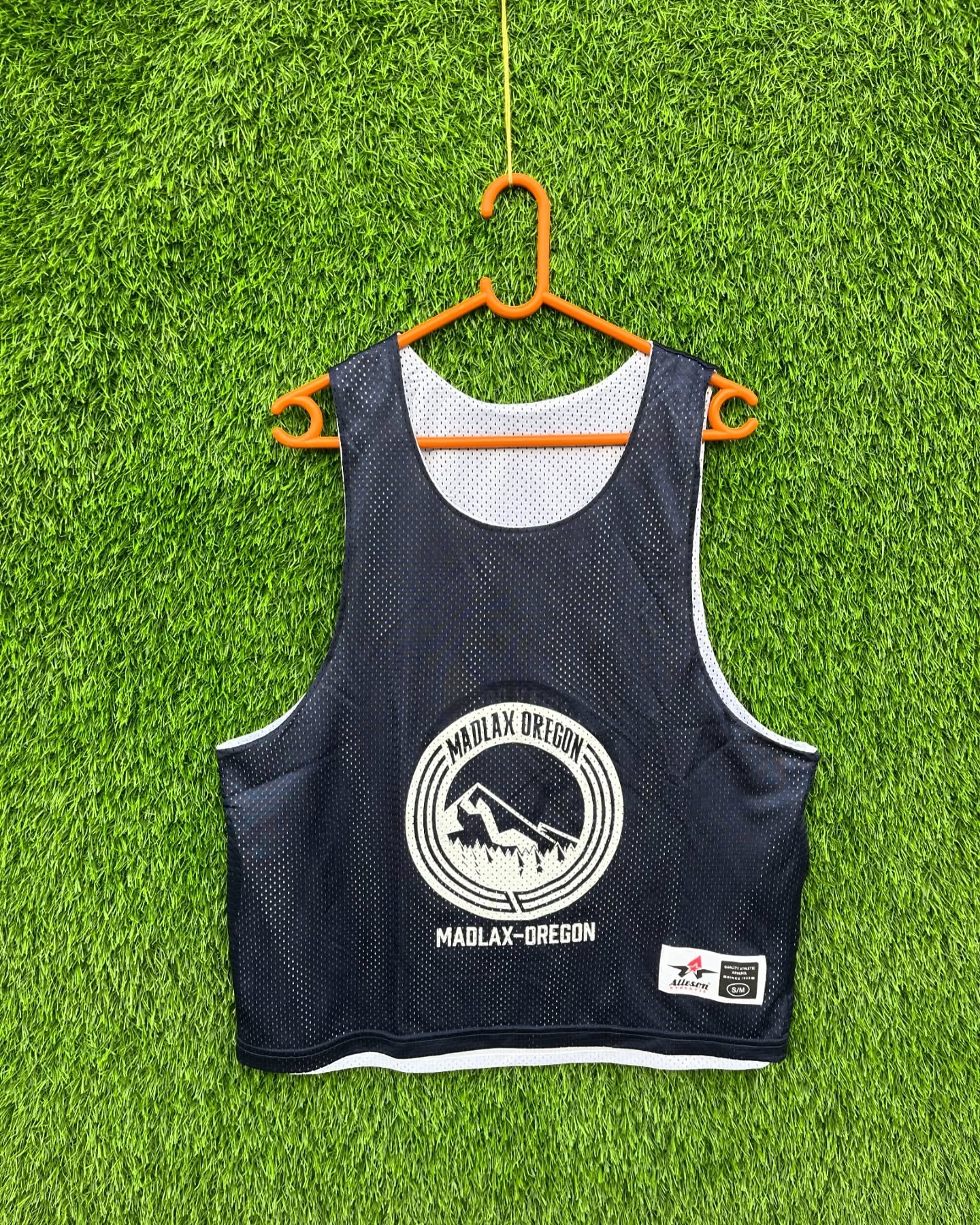 Cropped Reversible Sleeveless Jersey Madlax Oregon (Oversized Sleeveless T shirt or Jersey Unisex) - Thrift Wallet