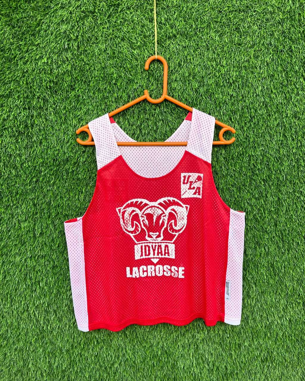 Cropped Reversible Sleeveless Jersey lacrosse 29 (Oversized Sleeveless T shirt or Jersey Unisex) - Thrift Wallet