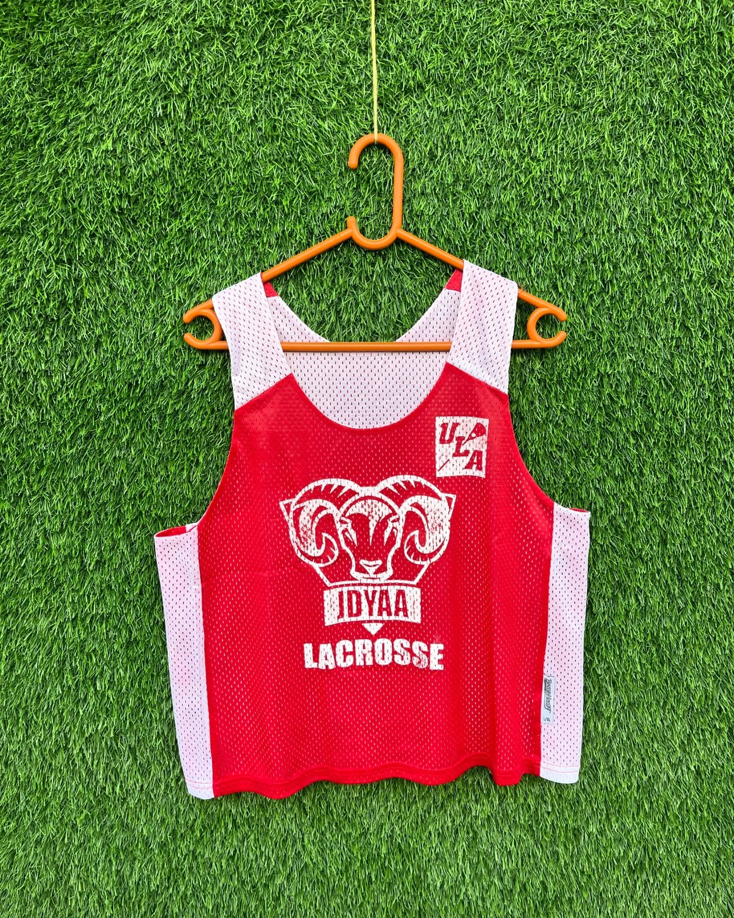Cropped Reversible Sleeveless Jersey lacrosse 29 (Oversized Sleeveless T shirt or Jersey Unisex) - Thrift Wallet