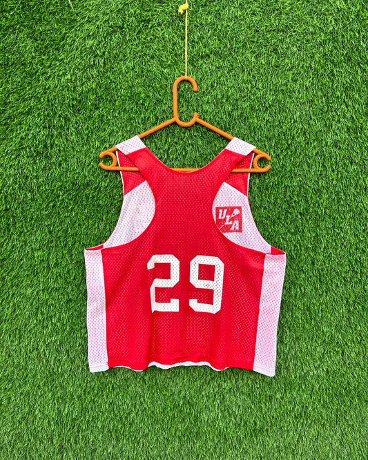 Cropped Reversible Sleeveless Jersey lacrosse 29 (Oversized Sleeveless T shirt or Jersey Unisex)