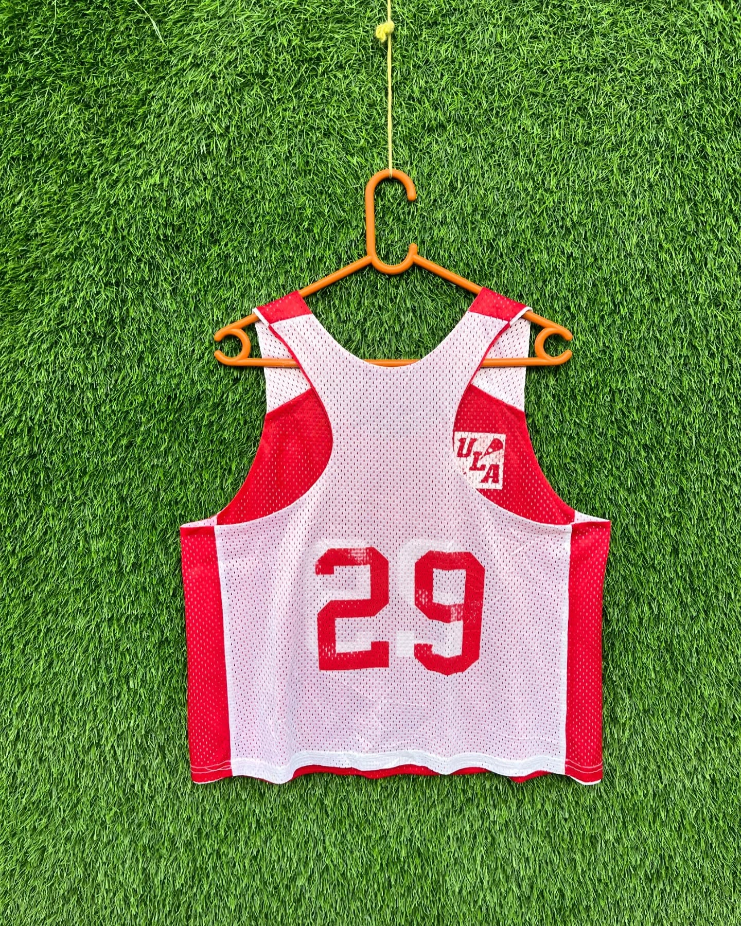 Cropped Reversible Sleeveless Jersey lacrosse 29 (Oversized Sleeveless T shirt or Jersey Unisex) - Thrift Wallet