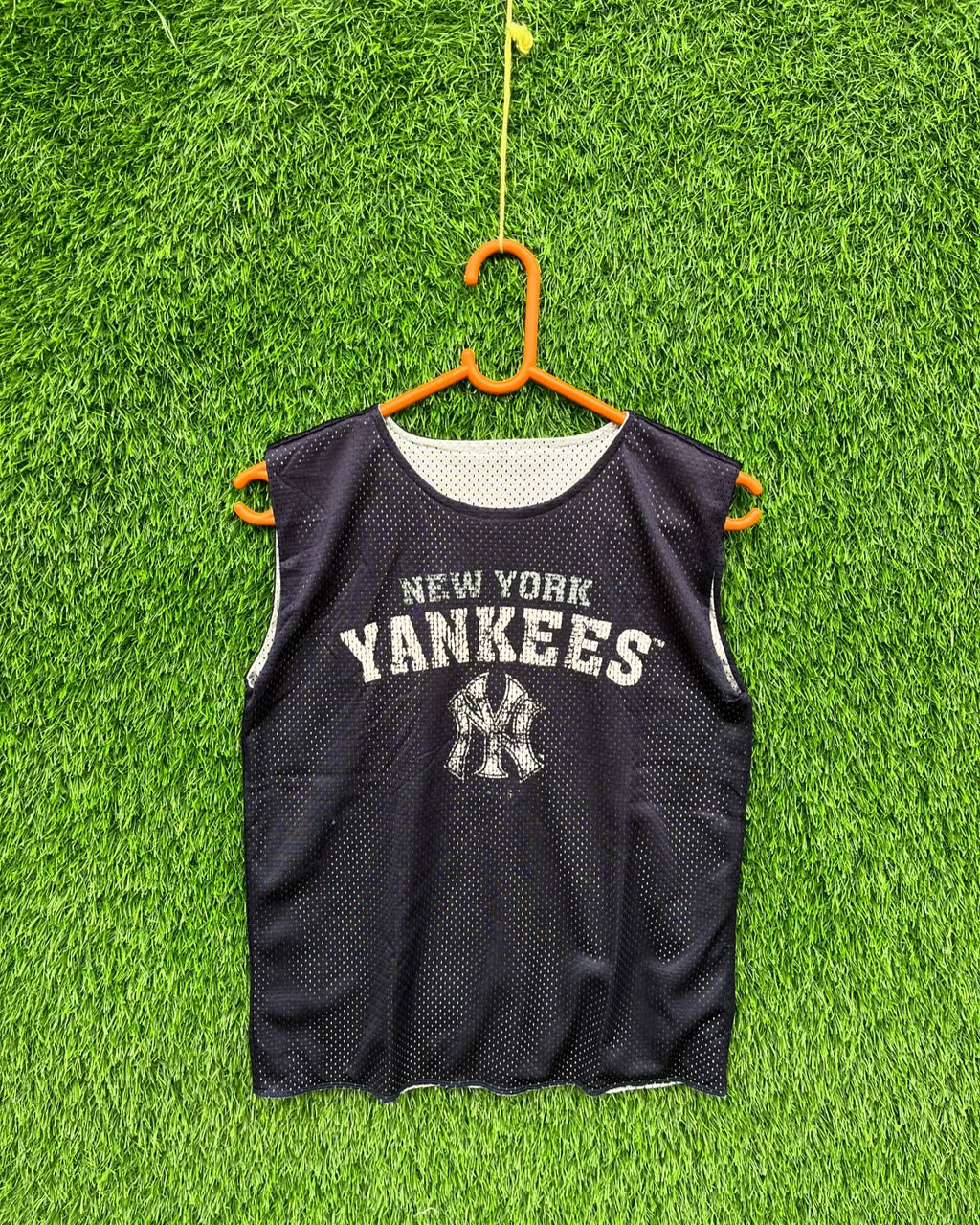 Reversible Sleeveless Jersey Yankees (Oversized Sleeveless T shirt or Jersey Unisex) - Thrift Wallet