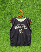 Reversible Sleeveless Jersey Yankees (Oversized Sleeveless T shirt or Jersey Unisex) - Thrift Wallet