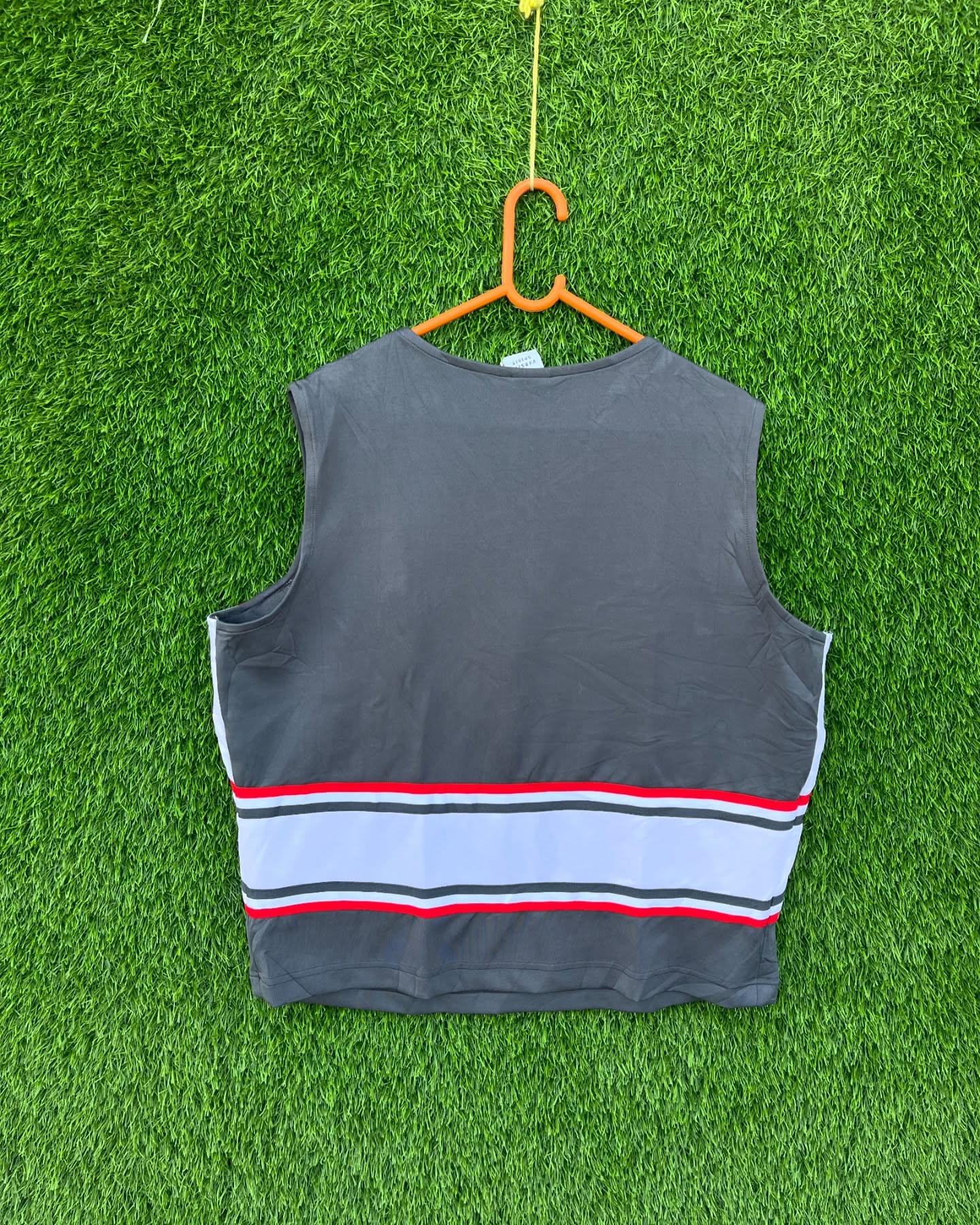Cropped Basketball Norwayne (Patchwork) (Oversized Sleeveless T shirt or Jersey Unisex) - Thrift Wallet