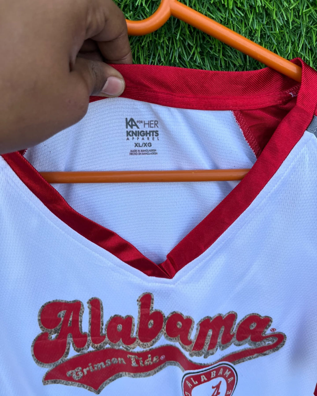 Alabama Crimson Tide 16 (Oversized Half Sleeve T shirt or Jersey Unisex) - Thrift Wallet