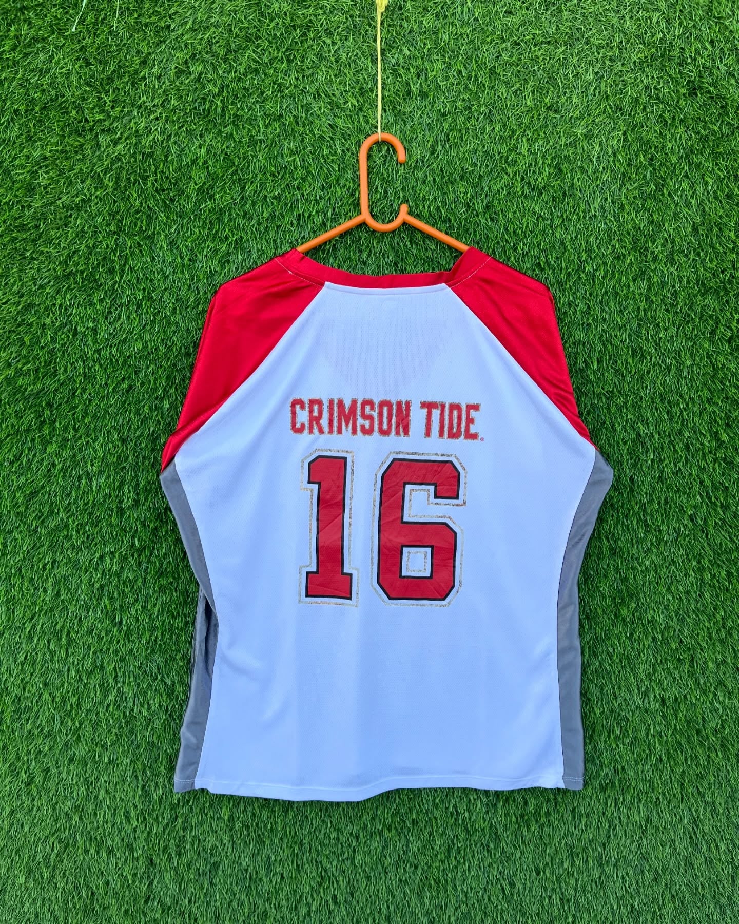 Alabama Crimson Tide 16 (Oversized Half Sleeve T shirt or Jersey Unisex) - Thrift Wallet