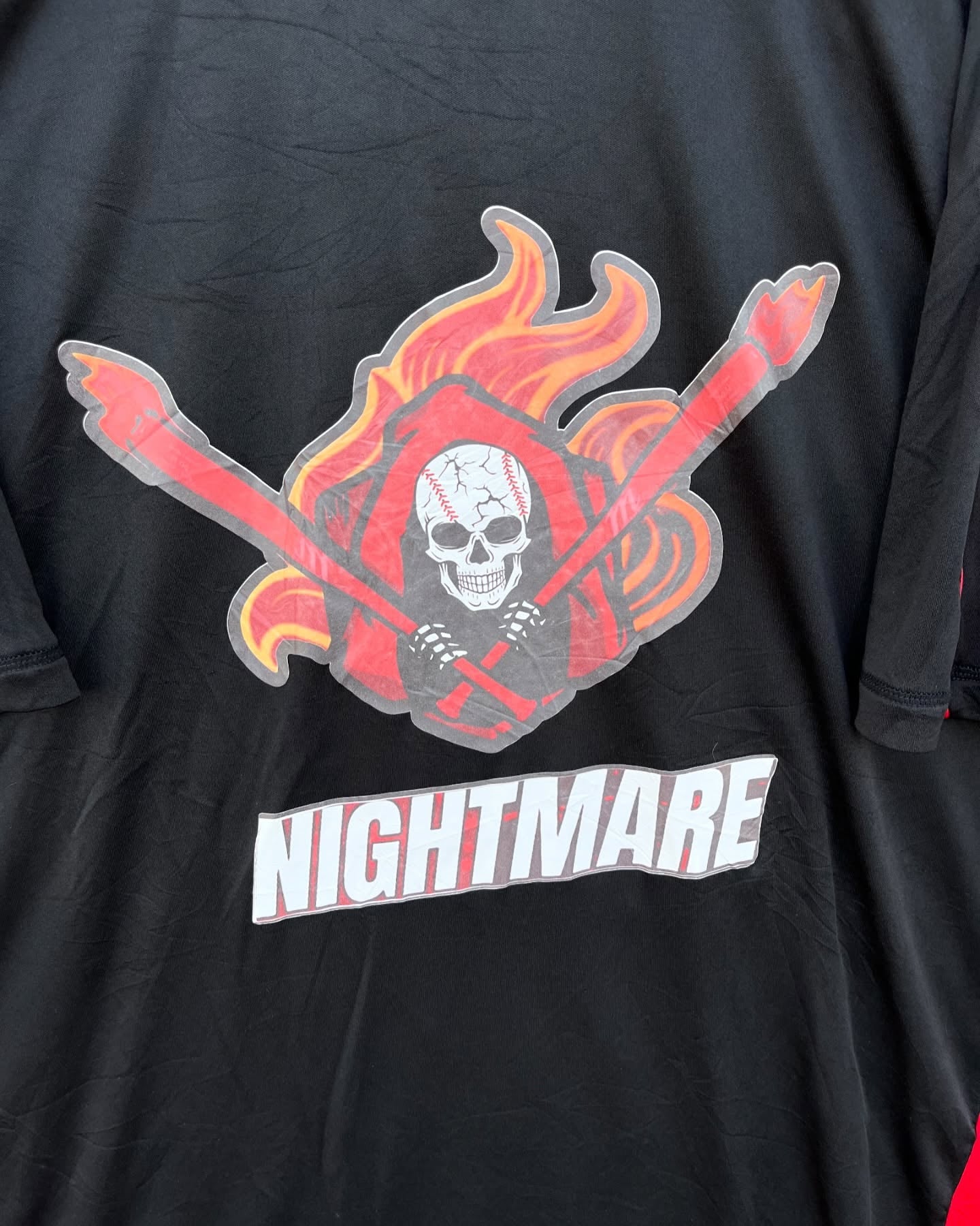 NIGHT MARE (Oversized Half Sleeve T shirt or Jersey Unisex) - Thrift Wallet