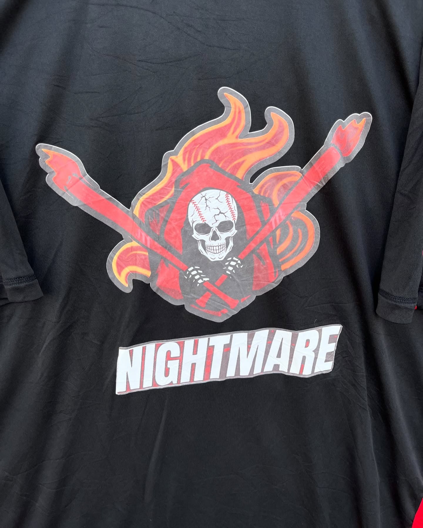NIGHT MARE (Oversized Half Sleeve T shirt or Jersey Unisex) - Thrift Wallet