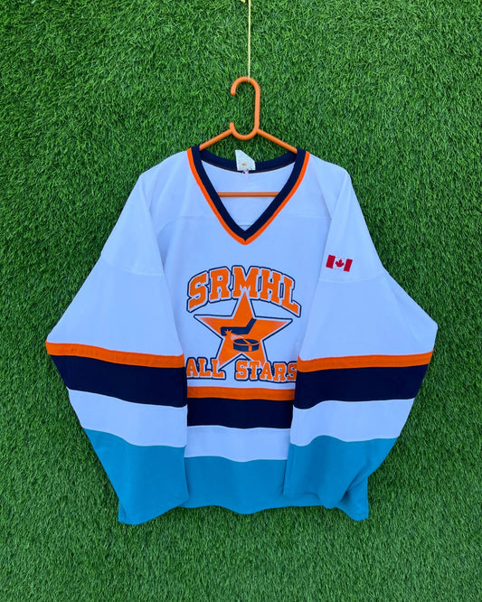 Ice hockey Jersey SRMHL All stars 8 (Oversized Full Sleeve T shirt or Jersey Unisex)