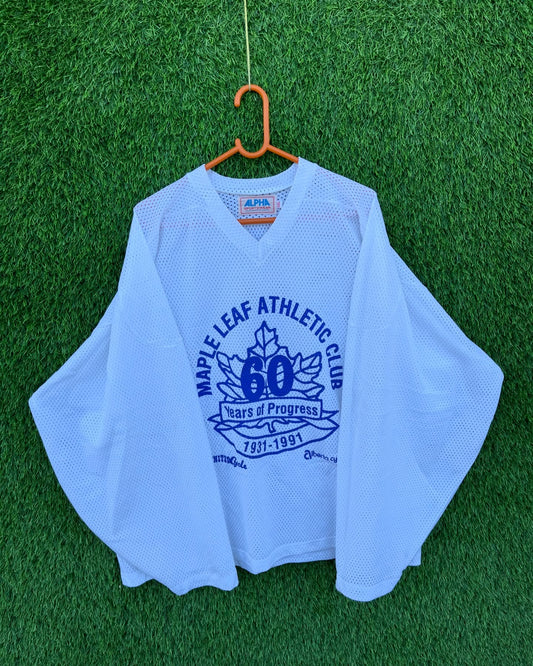 Ice hockey Jersey Maples leafs athletic Club 4 (Oversized Full Sleeve T shirt or Jersey Unisex)