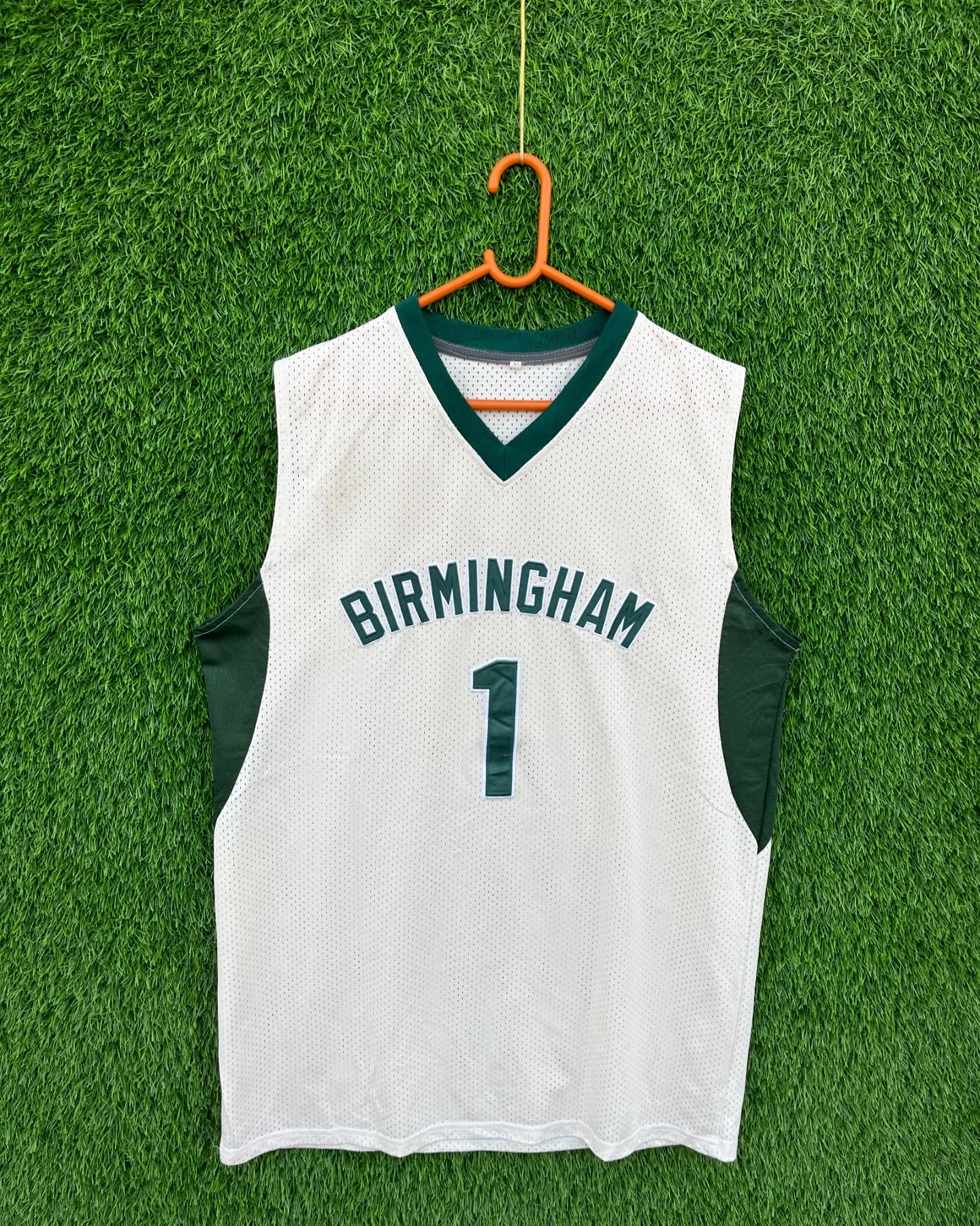 NBA BIRMINGHAM (patchwork) (Oversized Sleeveless T shirt or Jersey Unisex) - Thrift Wallet