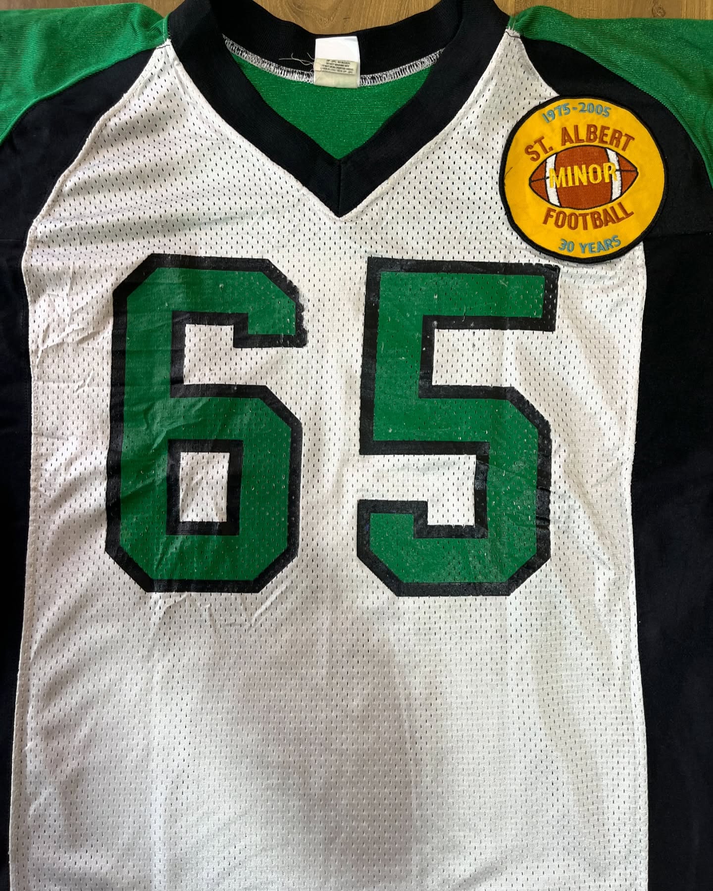 NFL St Albert 65 (Oversized Half Sleeve T shirt or Jersey Unisex) - Thrift Wallet