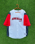MLB Angels (Patchwork) (Oversized Half Sleeve T shirt or Jersey Unisex) - Thrift Wallet