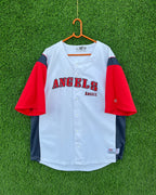 MLB Angels (Patchwork) (Oversized Half Sleeve T shirt or Jersey Unisex) - Thrift Wallet