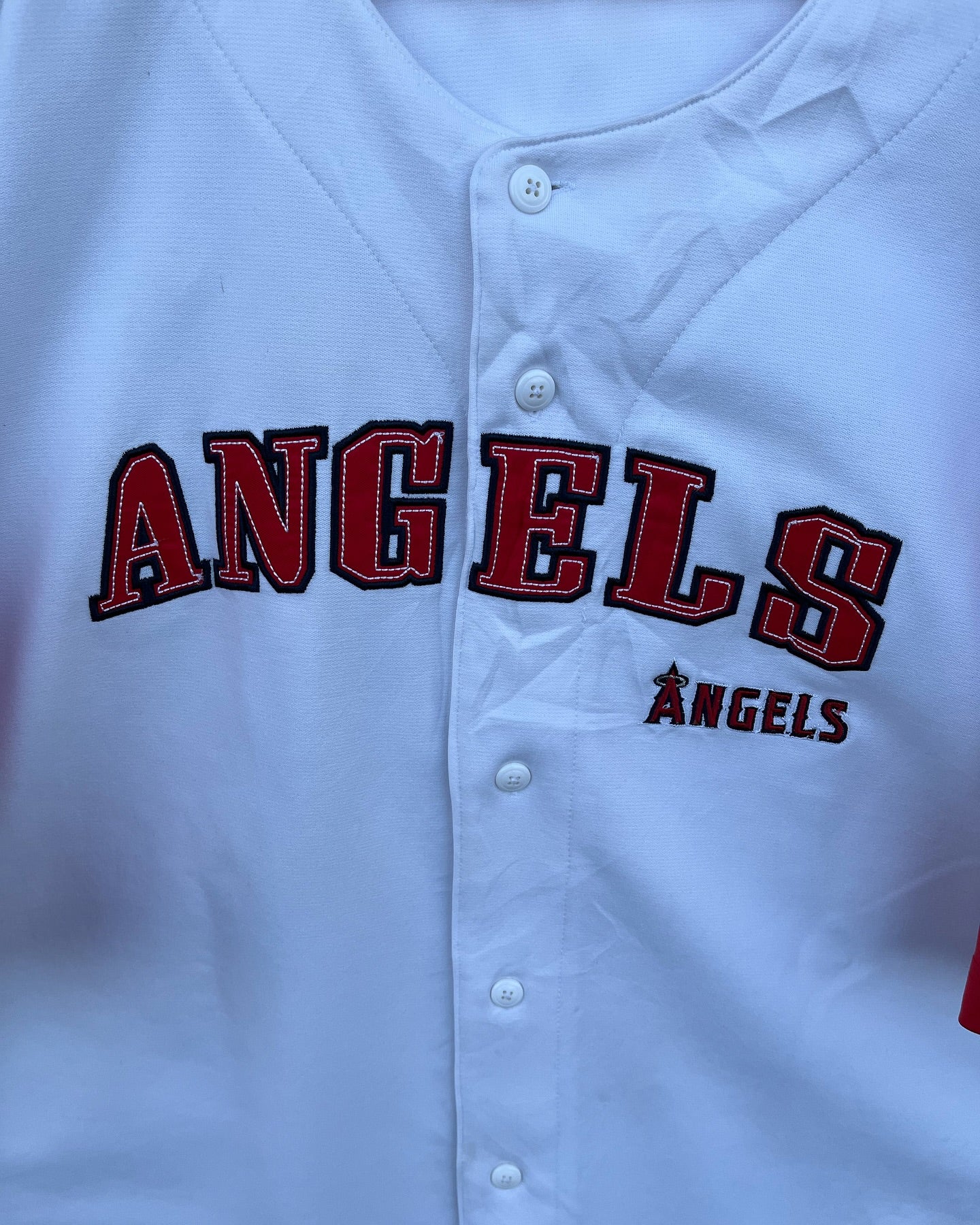 MLB Angels (Patchwork) (Oversized Half Sleeve T shirt or Jersey Unisex) - Thrift Wallet