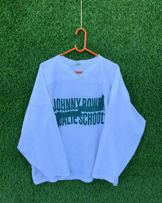 Ice hockey Jersey Johnny Bower Goalie School (Oversized Full Sleeve T shirt or Jersey Unisex)