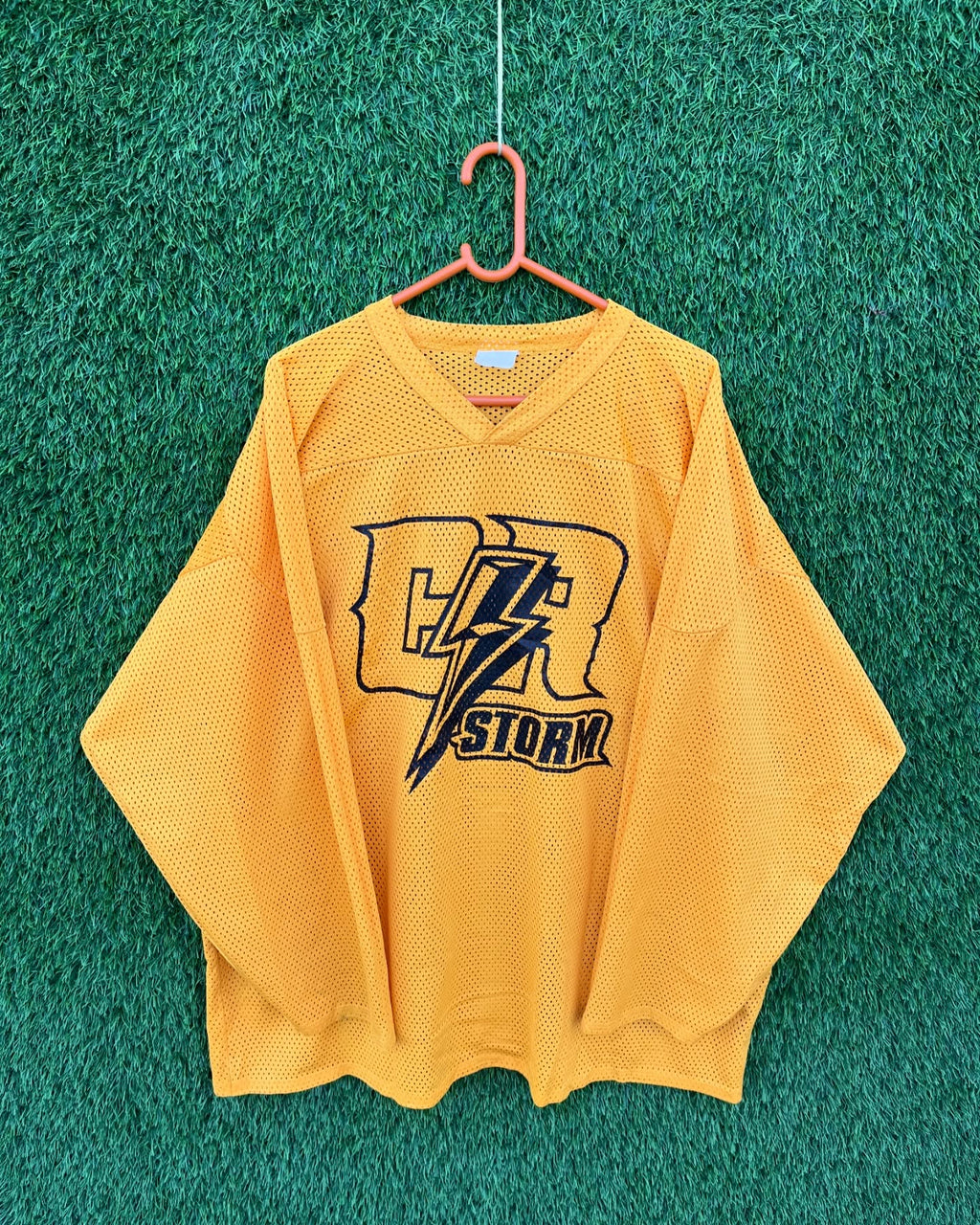 Ice hockey Jersey Storm (Oversized Full Sleeve T shirt or Jersey Unisex) - Thrift Wallet