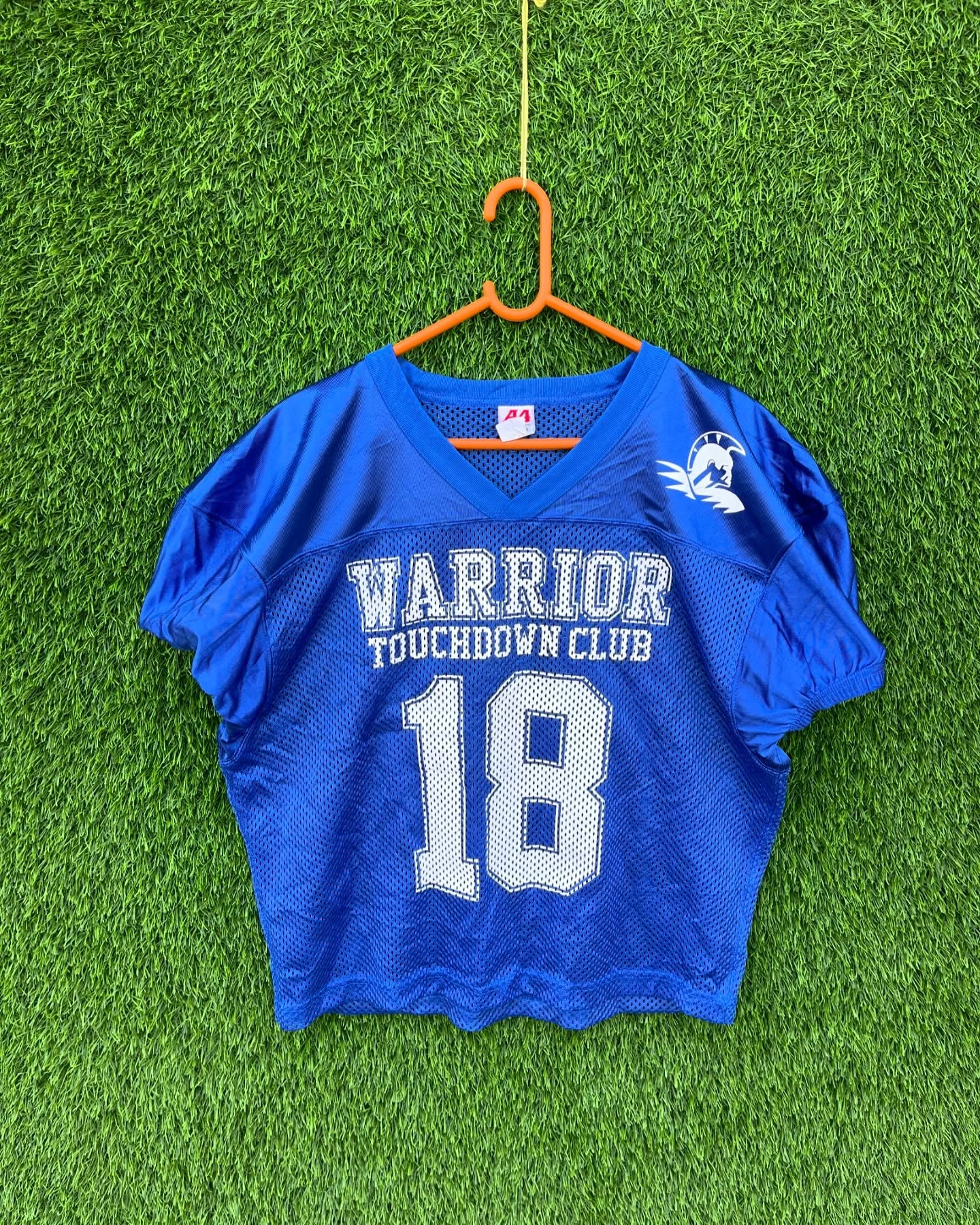 Mesh Jerseys Warrior Touchwood Club 18 (Oversized Half Sleeve T shirt or Jersey Unisex) - Thrift Wallet