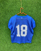 Mesh Jerseys Warrior Touchwood Club 18 (Oversized Half Sleeve T shirt or Jersey Unisex) - Thrift Wallet