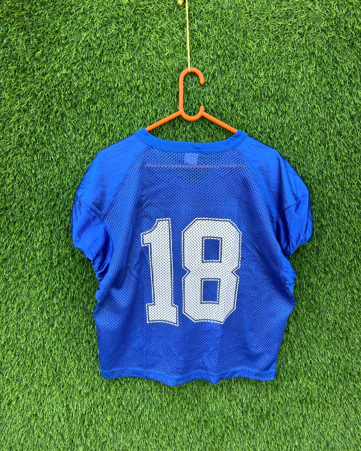 Mesh Jerseys Warrior Touchwood Club 18 (Oversized Half Sleeve T shirt or Jersey Unisex) - Thrift Wallet
