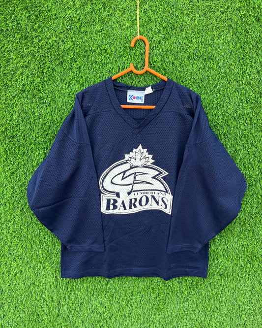 Ice hockey Jersey Cumberland Barons (Oversized Full Sleeve T shirt or Jersey Unisex)