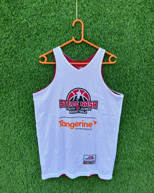 Reversible Sleeveless Steve Nash 43 (Oversized Sleeveless T shirt or Jersey Unisex)