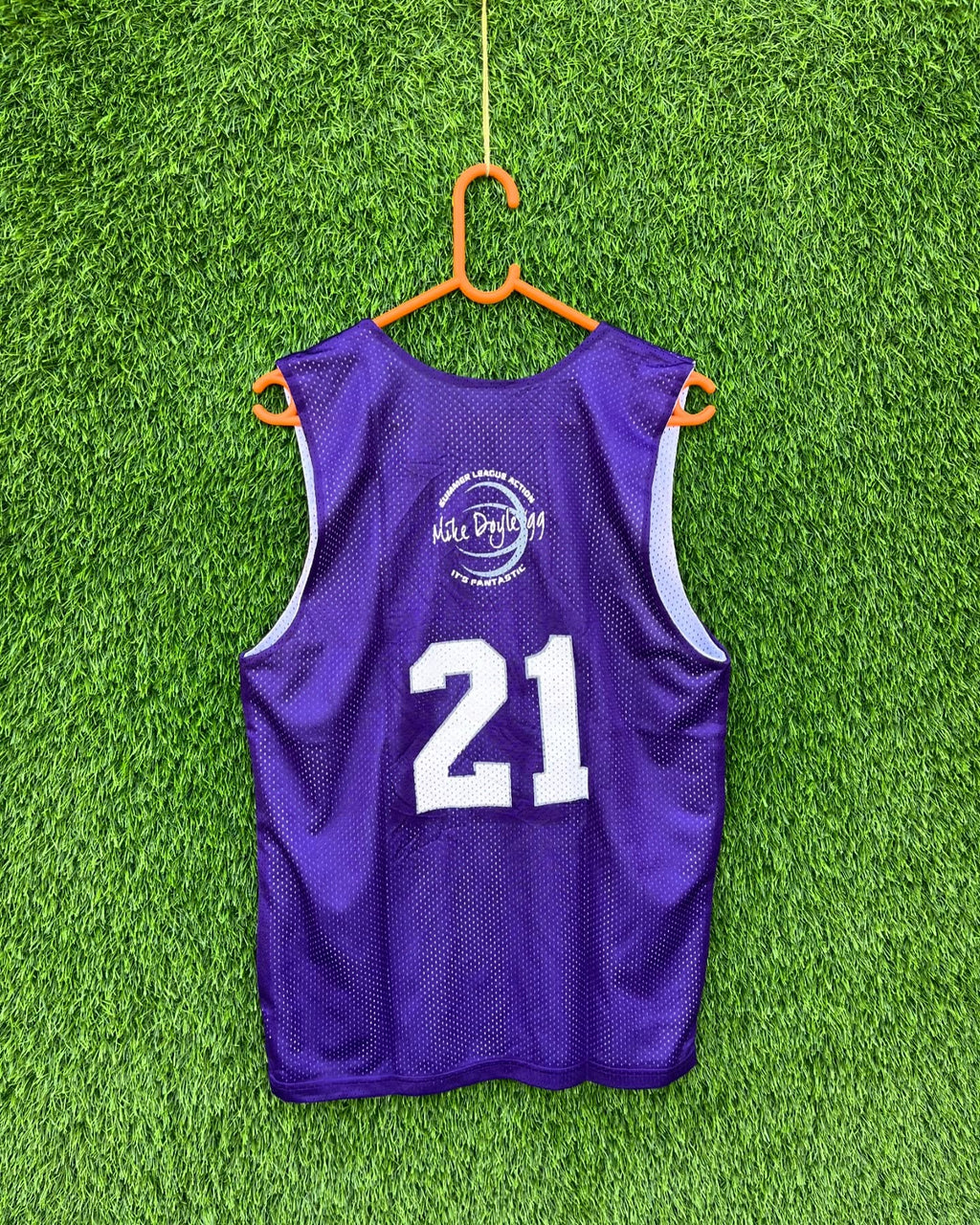 Reversible Sleeveless Jersey Elder Mike Doyle Summer League (Oversized Sleeveless T shirt or Jersey Unisex) - Thrift Wallet
