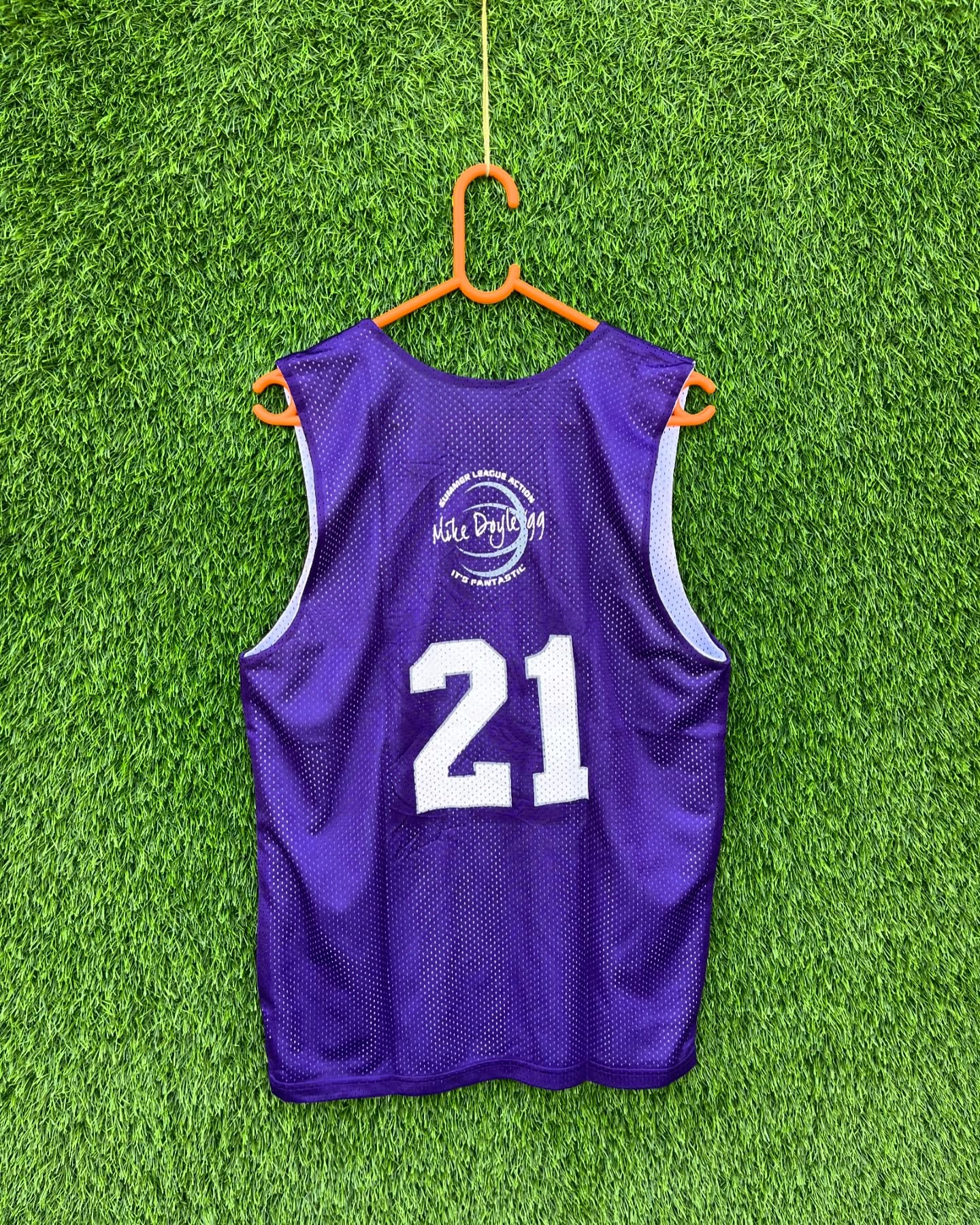 Reversible Sleeveless Jersey Elder Mike Doyle Summer League (Oversized Sleeveless T shirt or Jersey Unisex) - Thrift Wallet