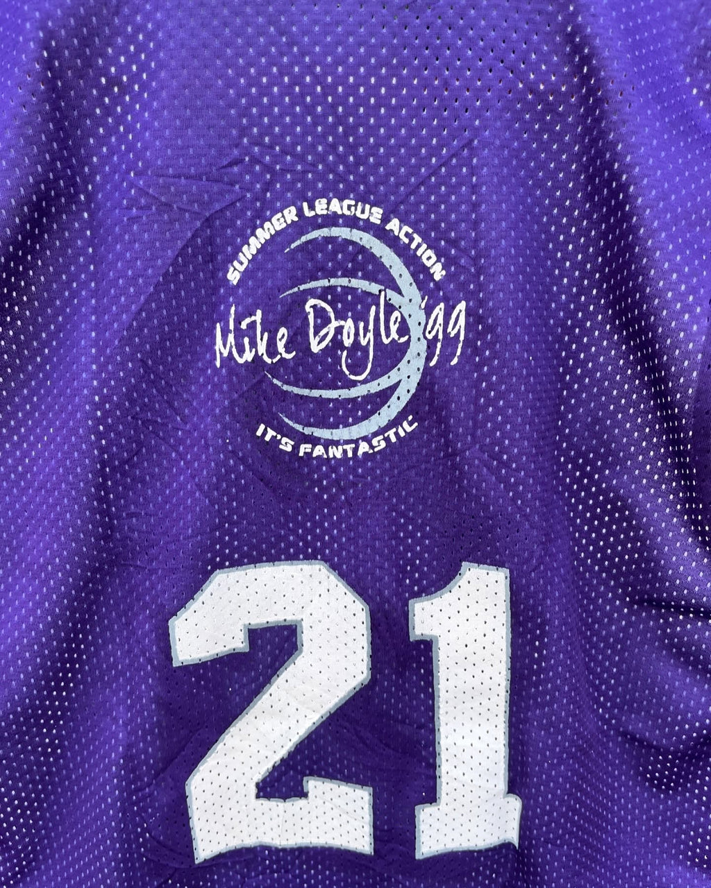 Reversible Sleeveless Jersey Elder Mike Doyle Summer League (Oversized Sleeveless T shirt or Jersey Unisex) - Thrift Wallet