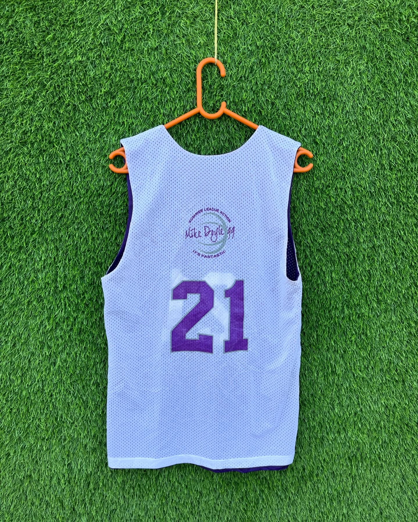 Reversible Sleeveless Jersey Elder Mike Doyle Summer League (Oversized Sleeveless T shirt or Jersey Unisex) - Thrift Wallet